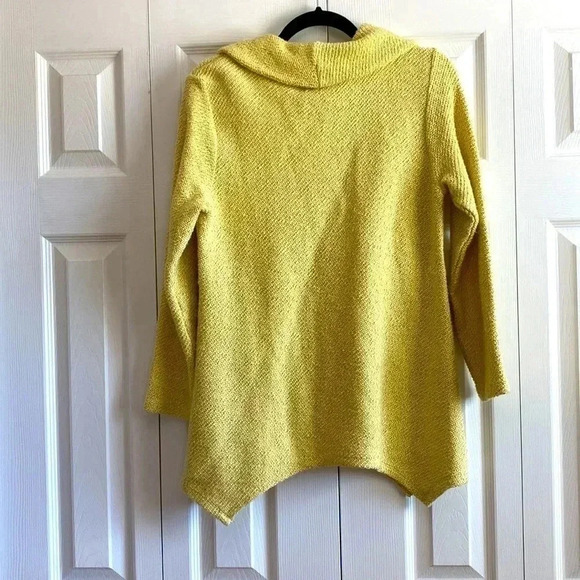 Soft Surroundings Cowl Neck Asymmetrical Sweater SP - Picture 6 of 7